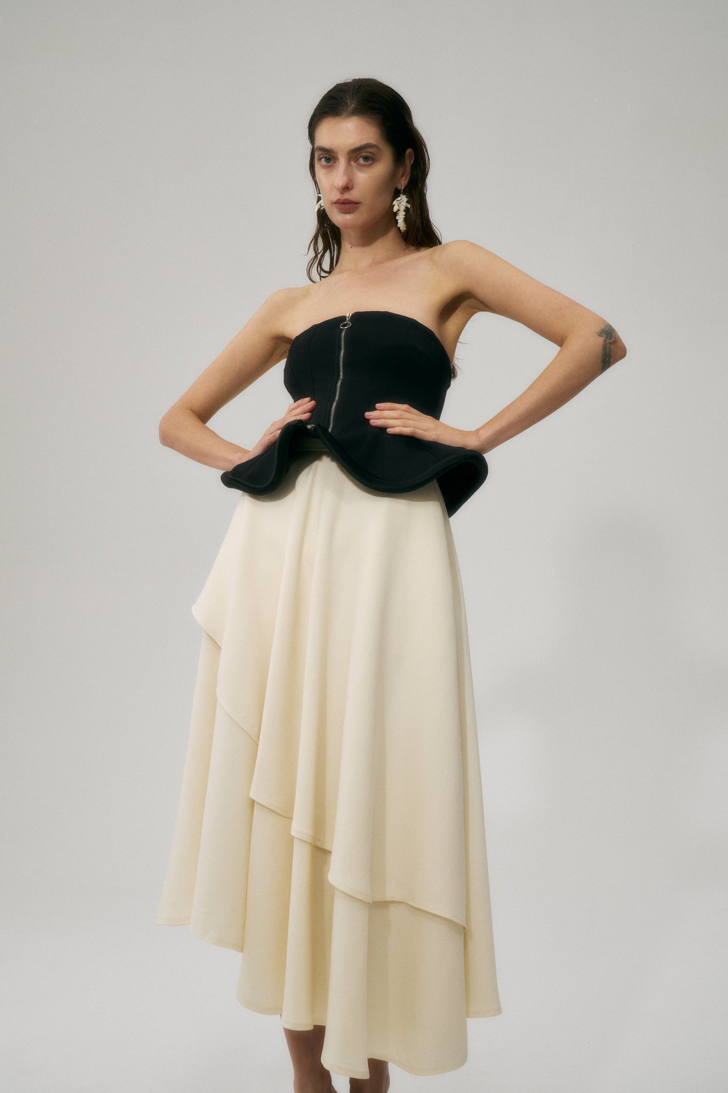 Mother of Pearl Bustier