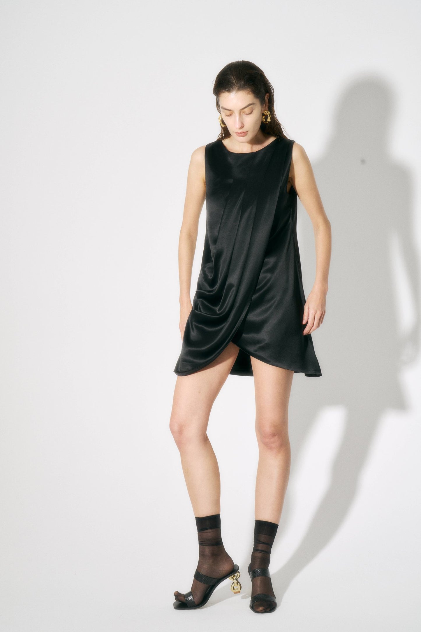 Acetate Dress Black