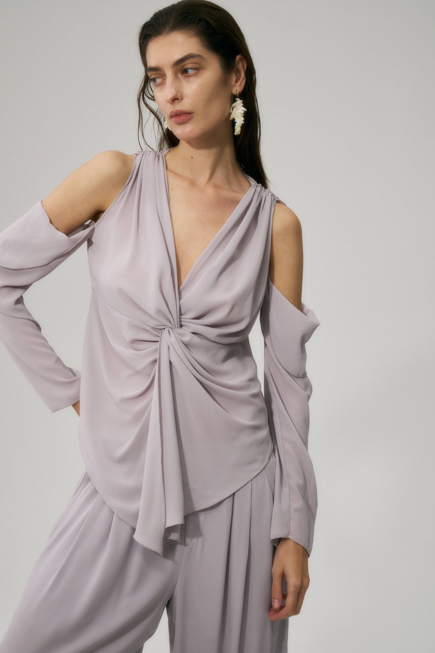 Twisted Shirt Purple