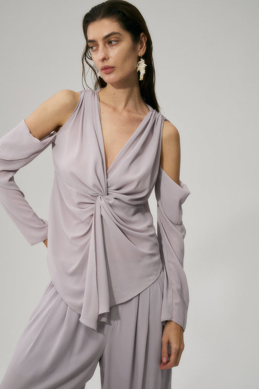 Twisted Shirt Purple