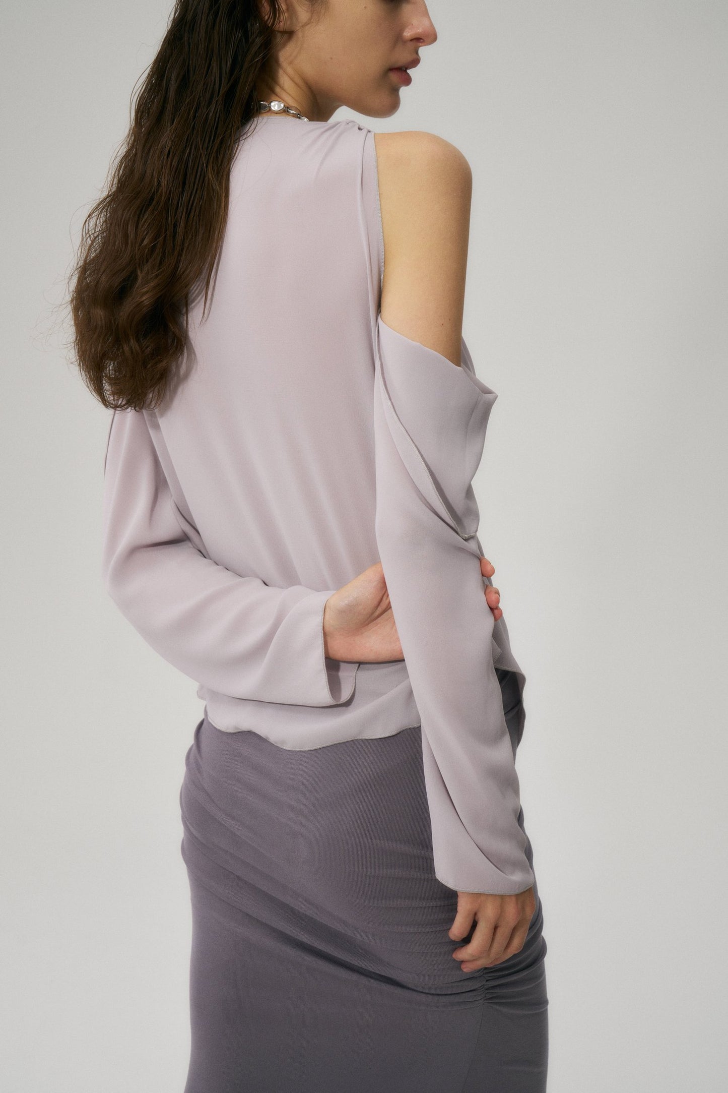 Twisted Shirt Purple