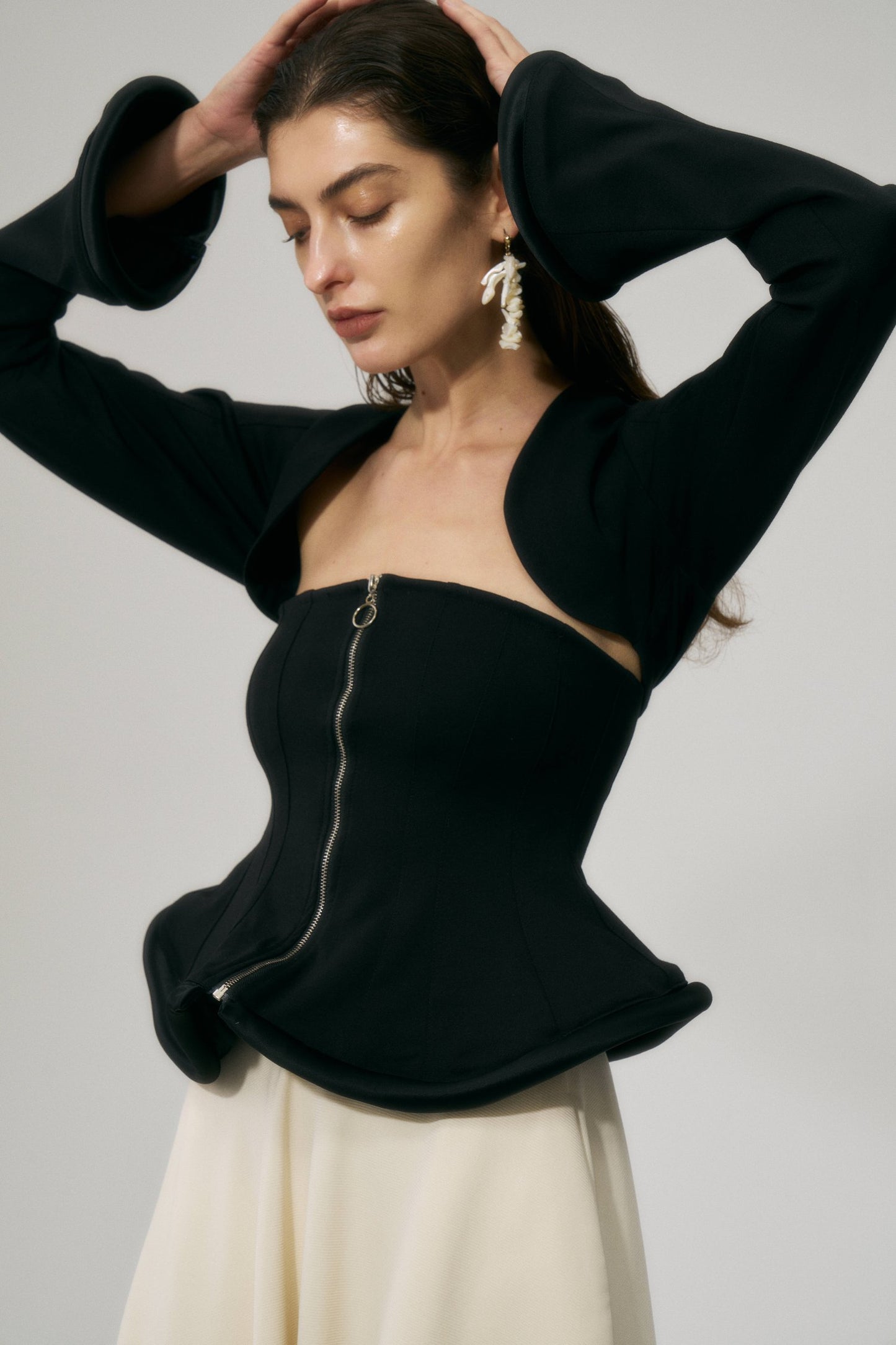 Mother of Pearl Bustier