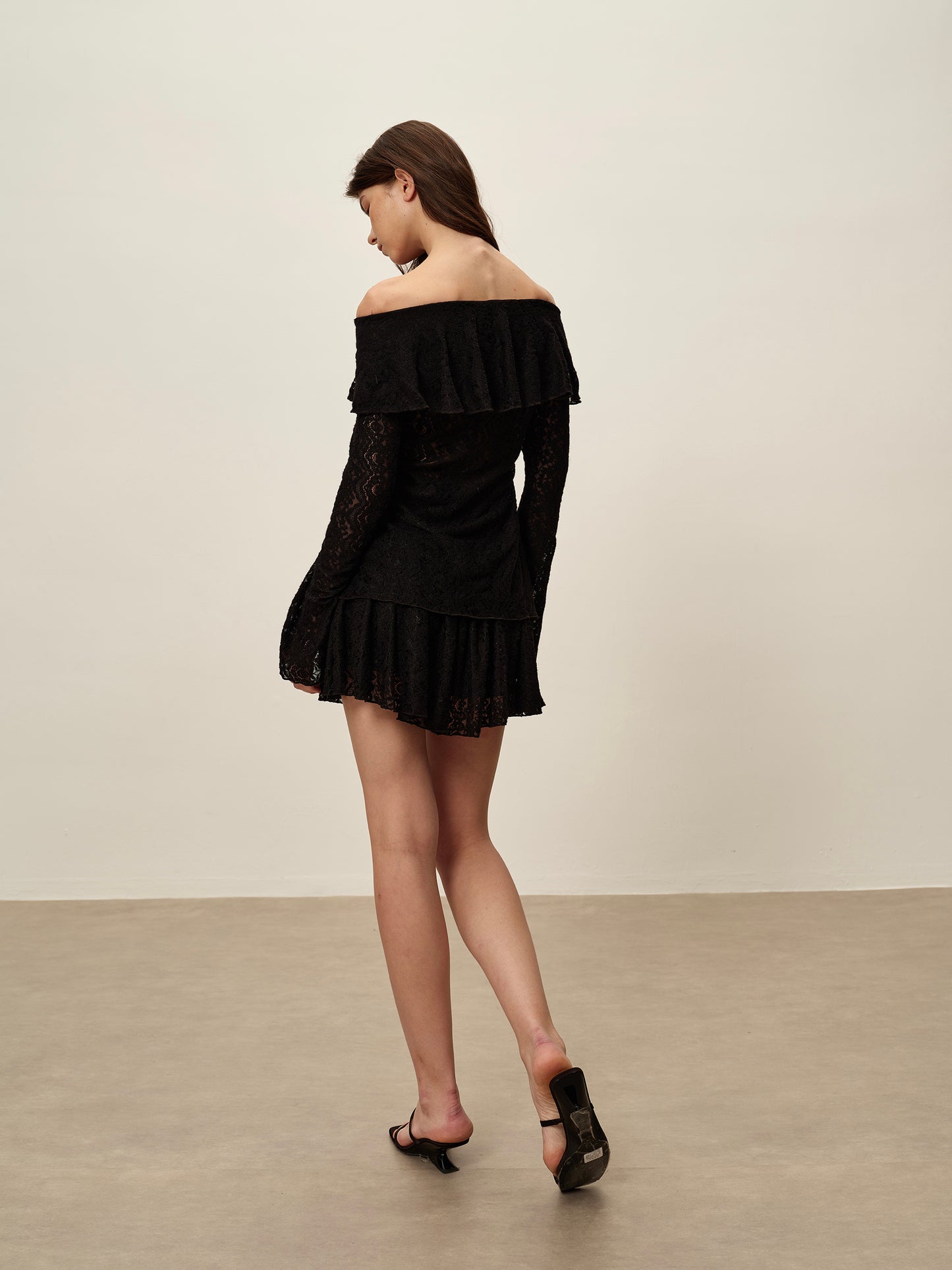 Black Lace Shirt