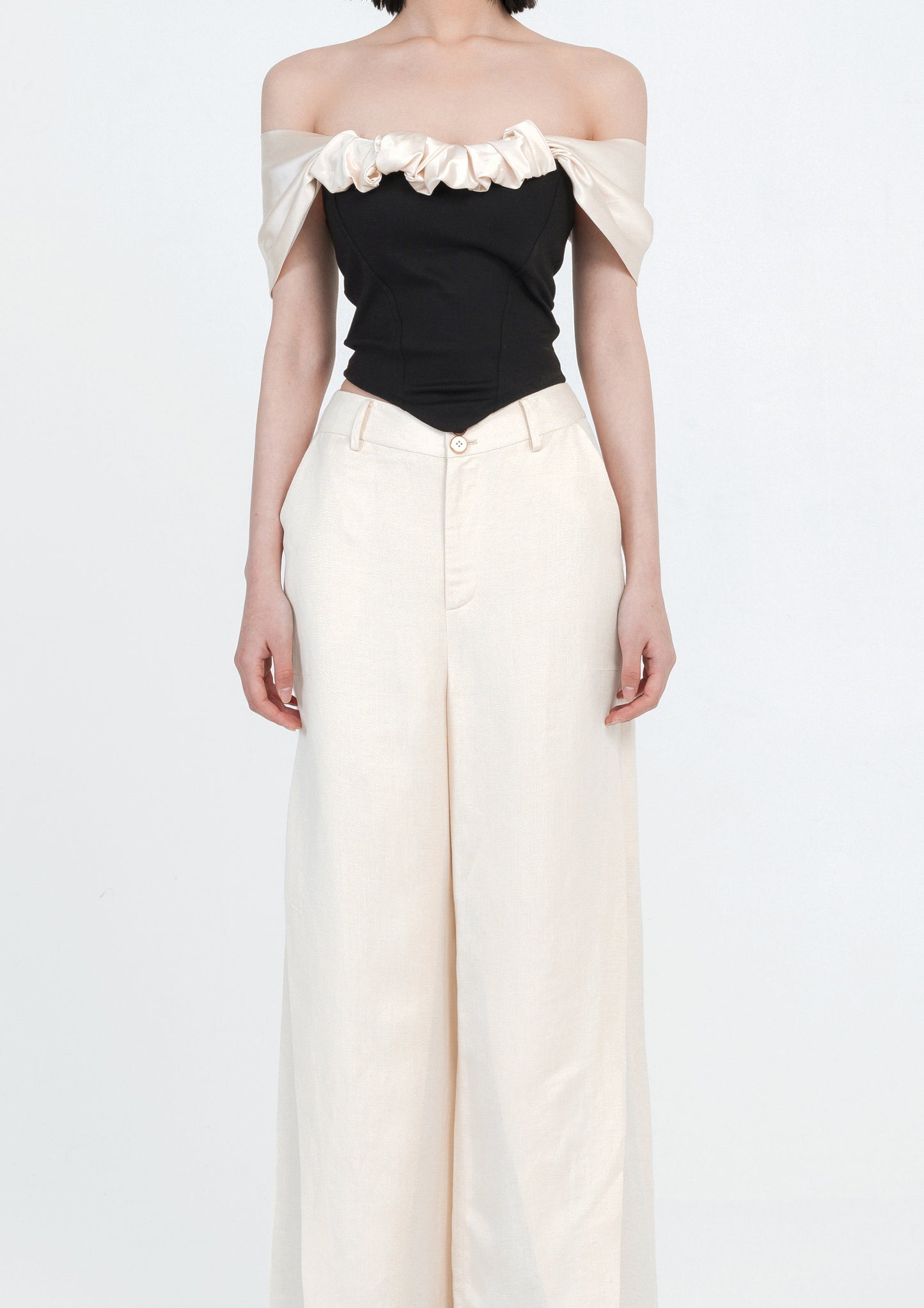 Acetate Decorated Bustier